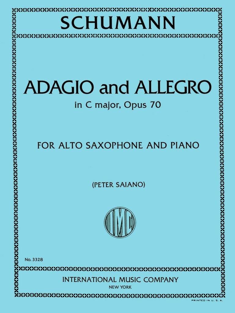Adagio E Allegro In Do Op. 70 (Saiano P.)